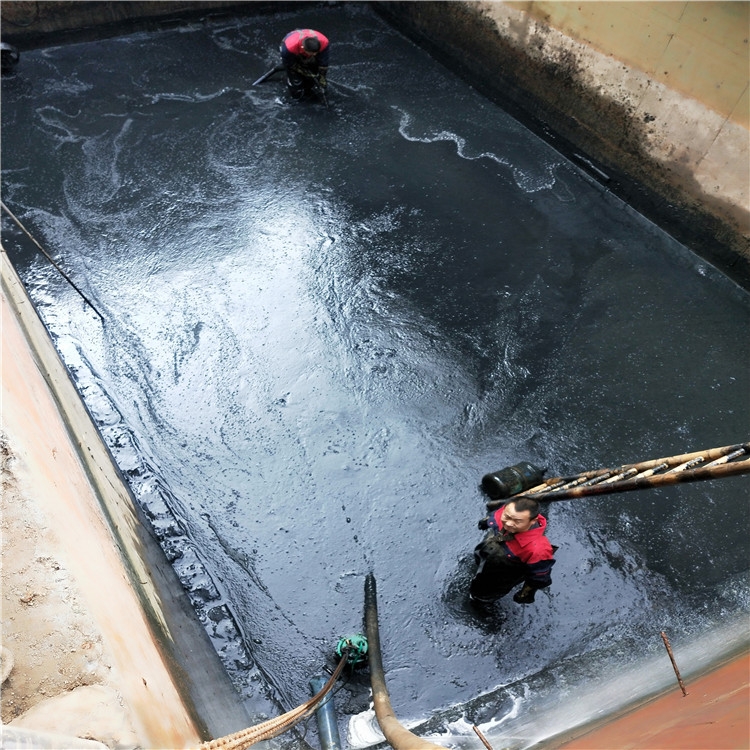 高青废水池清理