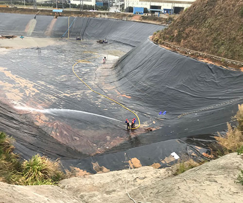 高青废水池清理
