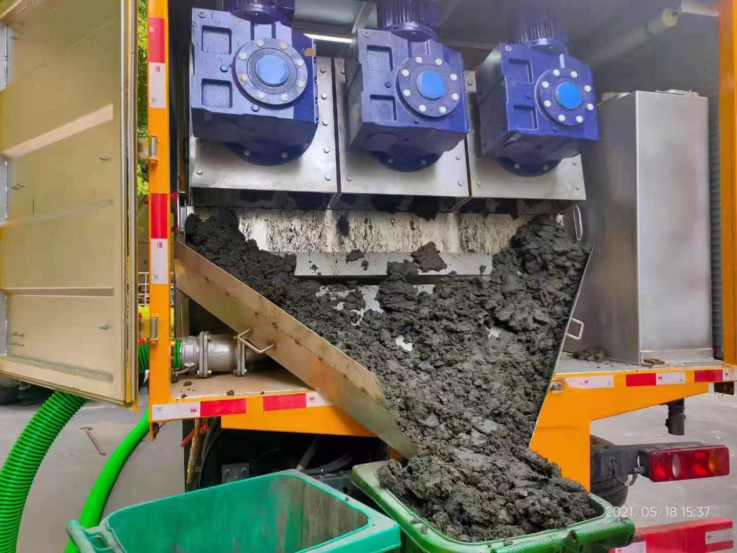 高青化粪池清掏城市维护站-泥浆净化干湿分离处理